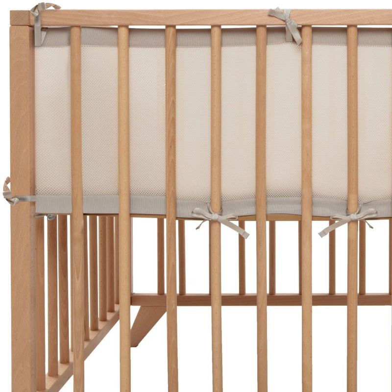 Tour de lit Mesh Sand (pour lits 60 x 120 ou 70 x 140 cm) Jollein Produit 5