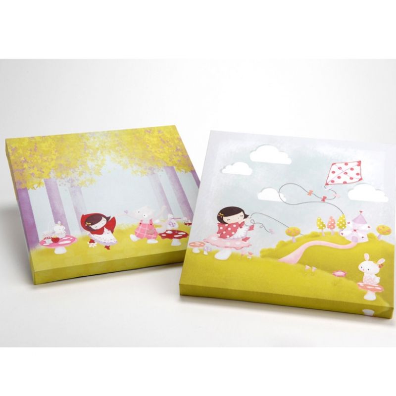 Lot de 2 tableaux en toile Lilou Amadeus Les Petits