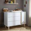 Commode 3 tiroirs et 1 porte Paloma Sauthon mobilier Ambiance 4