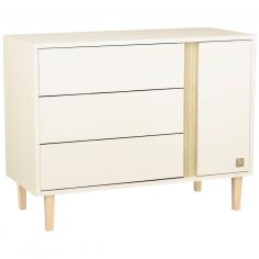 Commode 3 tiroirs et 1 porte Paloma - Sauthon mobilier