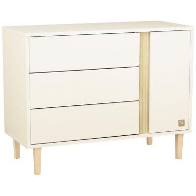 Commode 3 tiroirs et 1 porte Paloma Sauthon mobilier