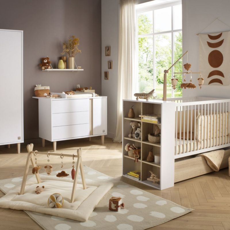 Commode 3 tiroirs et 1 porte Paloma Sauthon mobilier Ambiance 6