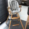 Panier de rangement mesh pour chaise haute Evolu gris anthracite  par Childhome
