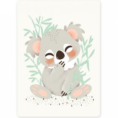Carte A6 Les Animignons le koala Kanzilue
