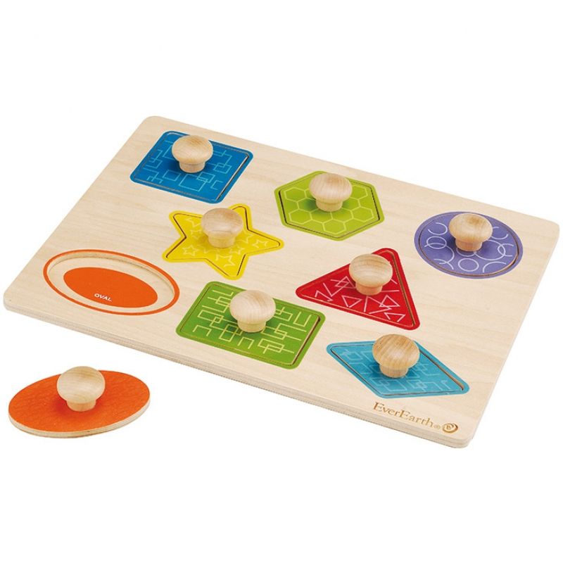Puzzle à formes avec poignées EverEarth