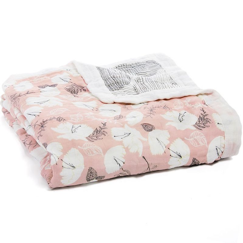 Couverture de rêve Dream Blanket Pretty petals soft petals (120 x 120 cm) aden + anais