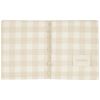 Tapis à langer Mozart Opera Ivory Checks Nobodinoz Produit 1