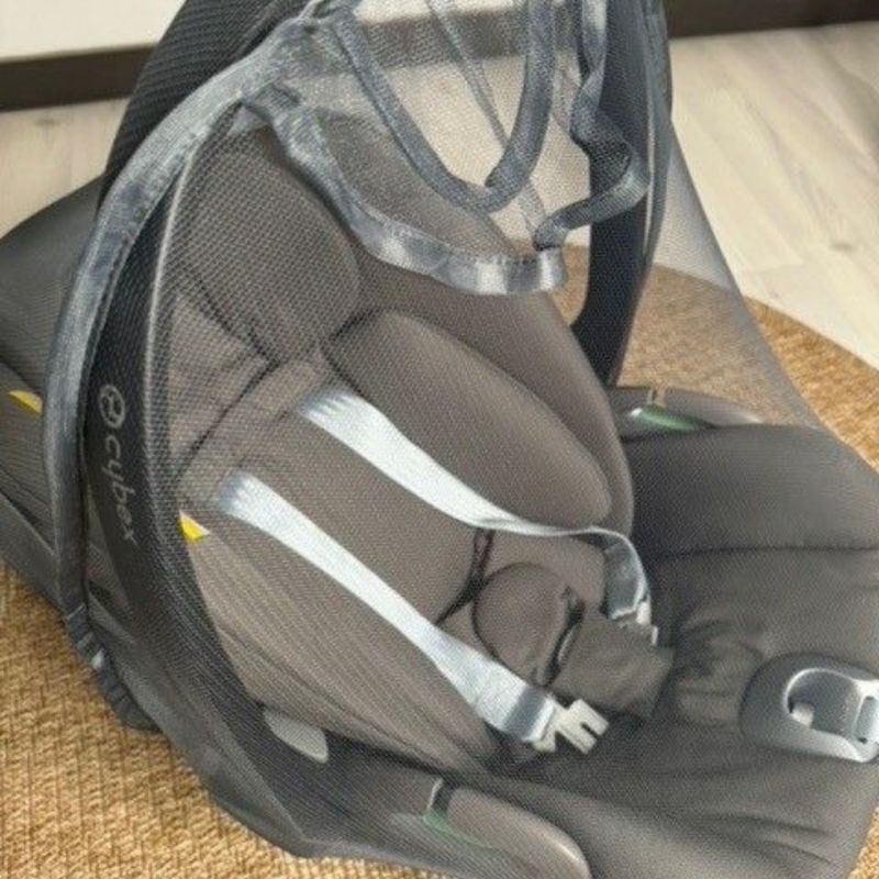 Moustiquaire pour siège-auto bébé MOSKITO LUXE dark grey Kaiser Ambiance 4
