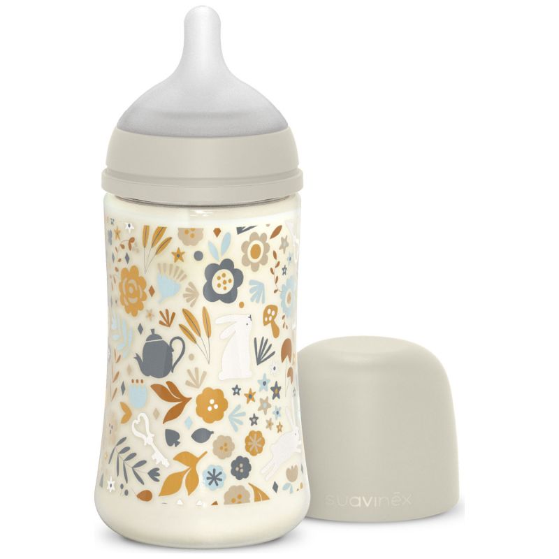 Biberon tétine SXPro M Wonderland Beige (270Ml) Suavinex Produit 3