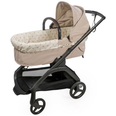 Housse de nacelle avec élastiques + Drap-housse pour nacelle Mimosa Rose