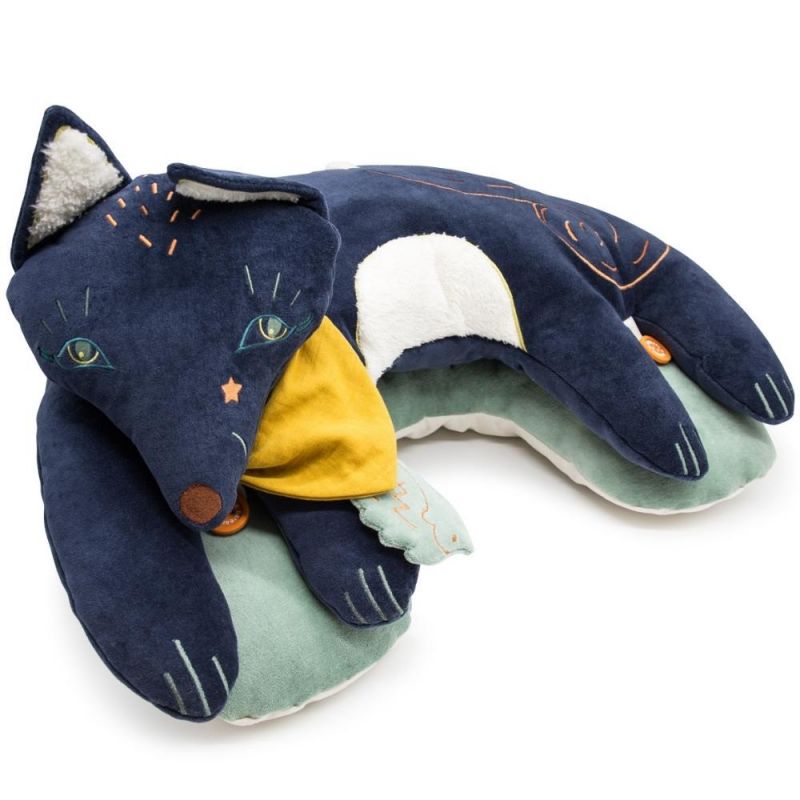 Cale bébé renard bleu L'oiseau bateau