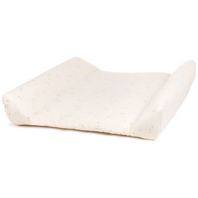 Matelas à langer imperméable et housse Orange Cherries Nobodinoz