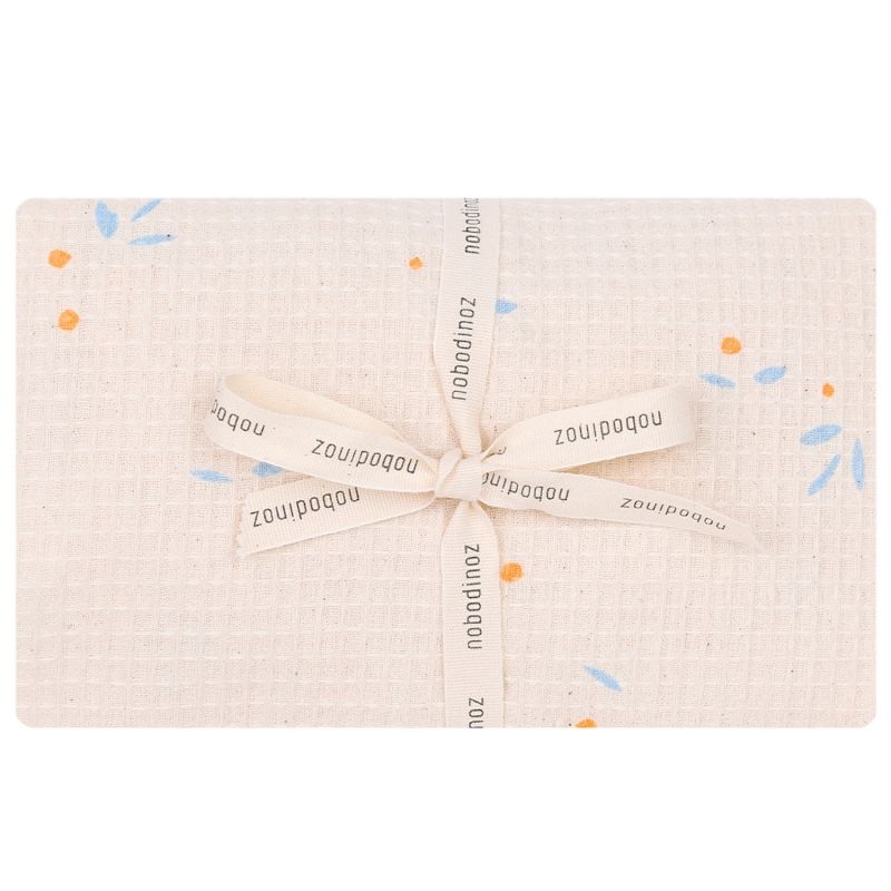 Matelas à langer imperméable et housse Orange Cherries Nobodinoz Produit 3