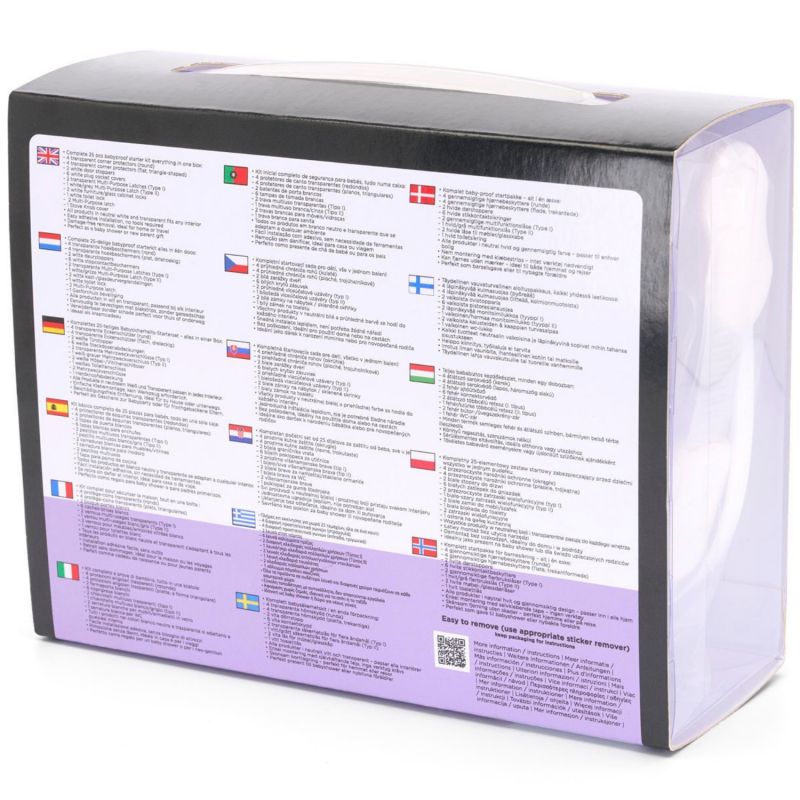 Kit de sécurité pack de démarrage (25 pièces) Dooky Packaging 3