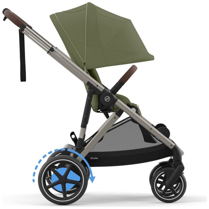 Poussette avec assistance électrique eGazelle S Moss Green Cybex Produit 4