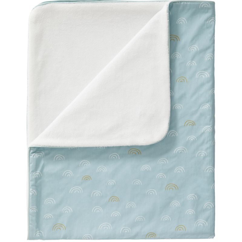 Couverture Rainbow bleu (80 x 100 cm) Fresk