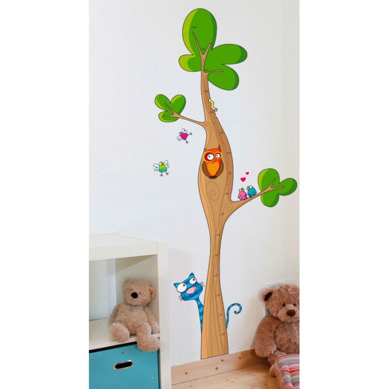 Sticker toise arbre Série-Golo