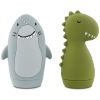 Jouets de bain aspergeur Mr. Shark et Mr. Dino Trixie Produit 1