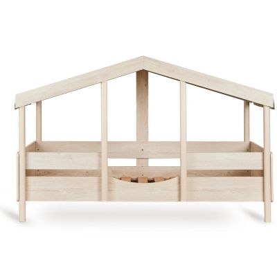 Lit cabane Cottage Naturel (90 x 200 cm) Quax