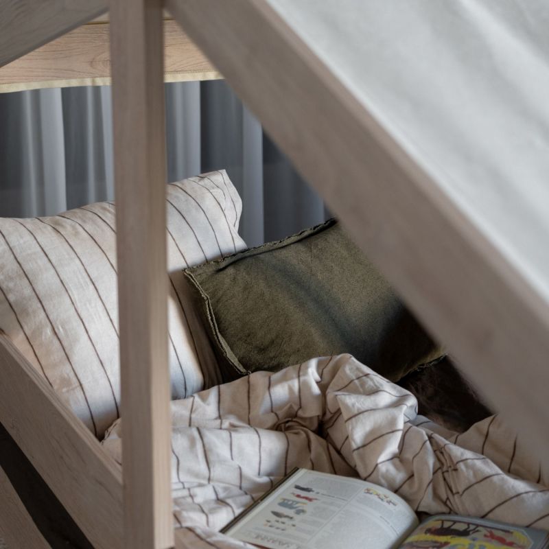 Lit cabane Cottage Naturel (90 x 200 cm) Quax Ambiance 8