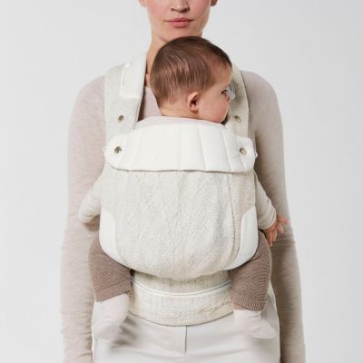 Porte-bébé Coya Carrier Bouclé Cream White