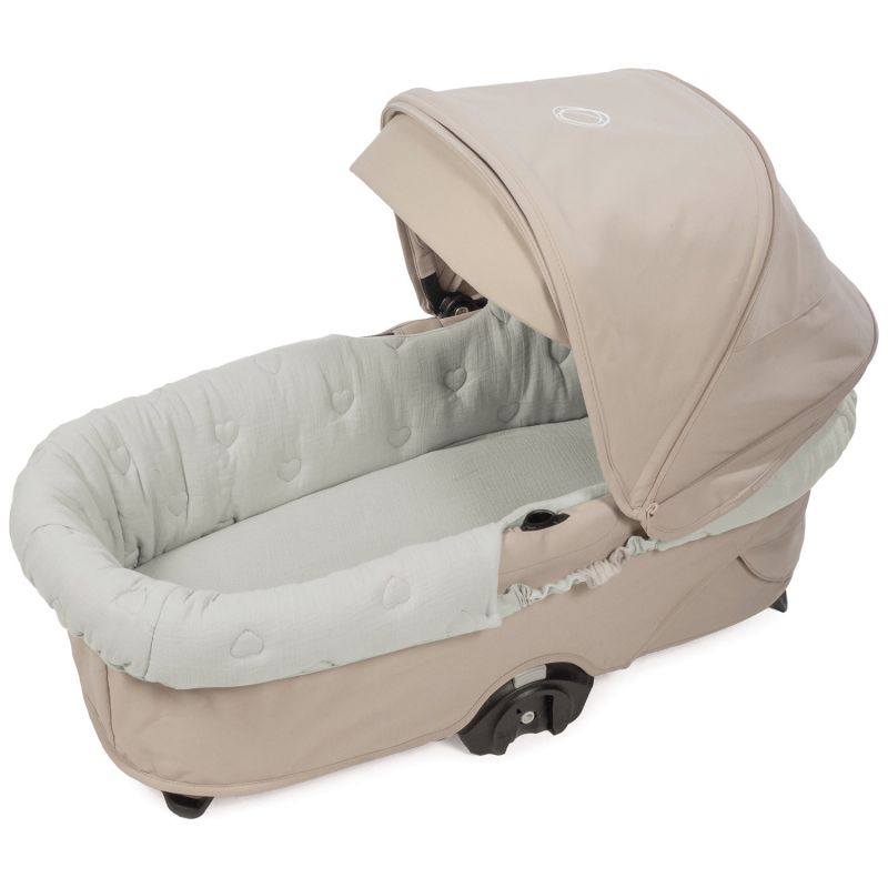 Housse de nacelle avec élastiques + Drap-housse pour nacelle Sintra Vert Walking Mum Produit 2