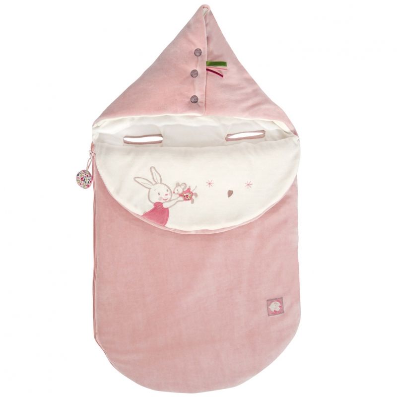 Nid d'ange Myrtille et Capucine (80 cm) Moulin Roty