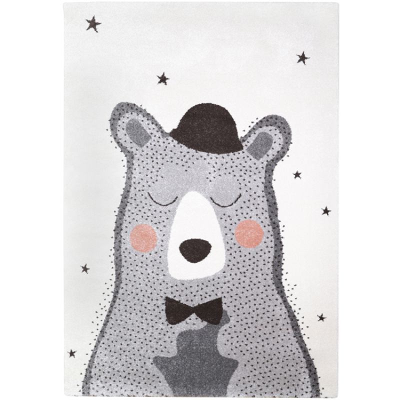 Tapis rectangulaire ours Nino (120 x 170 cm) Nattiot