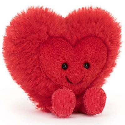 Peluche Amuseable Beatie Coeur (12 cm)  par Jellycat