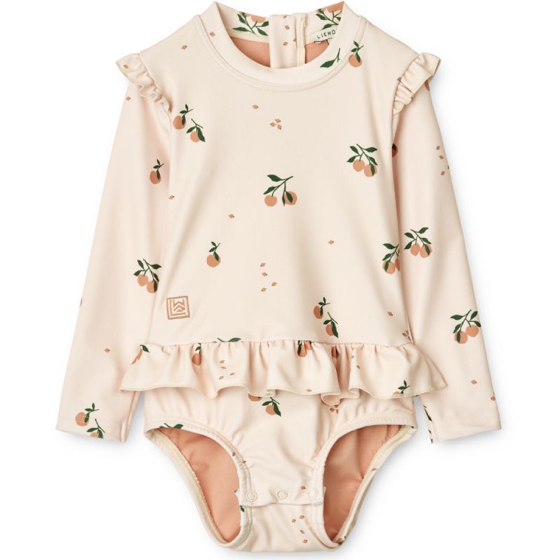 Maillot de bain manches longues Sille Peach (9-12 mois) Liewood