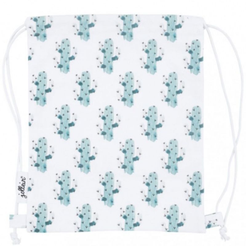 Sac à ficelles en toile Cactus Jollein