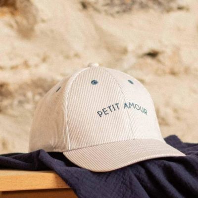 Casquette enfant Petit Amour crème (3-6 ans)