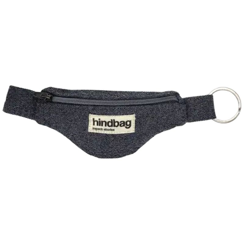 Porte-clés Côme Denim Gris Hindbag Produit 1