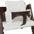 Variation Blanc, gris du produit Assise pour chaise haute Stokke Miffy and Friends de la marque Jollein