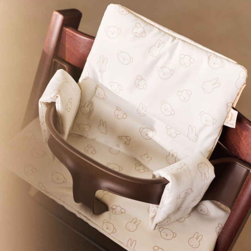 Assise pour chaise haute Stokke Miffy and Friends Jollein Ambiance 2