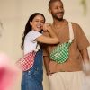 Sac banane Olivia Vichy Rose Hindbag Ambiance 9