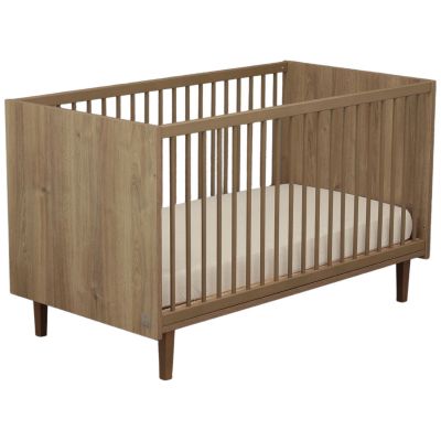 Pack lit évolutif, commode et plan à langer offert Mokka (70 x 140 cm)