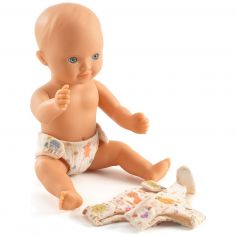 Lot de 3 couches pour poupée