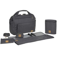 Sac à dos à langer jumeaux Twin Glam Goldie anthracite - Lässig 
