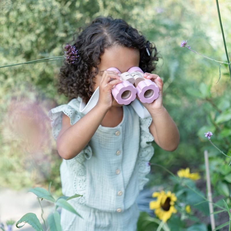 Jumelles en bois FSC Fairy Garden rose Little Dutch Ambiance 7