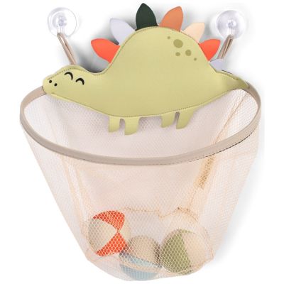 Filet De Rangement Pour Jouets De Bain - 7,6 Litres, Charge Max 10 Kg - Avec Crochets Adhésifs, Maille Drainante
