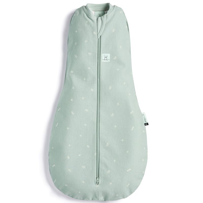 Gigoteuse d'emmaillotage légère coton bio ErgoCocoon  Sage TOG 1 (80 cm) ErgoPouch