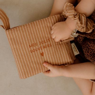 Mini album photo Rayures Fines (personnalisable)