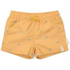 Short de bain Seashells Sunny Yellow (3-4 ans) - Little Dutch