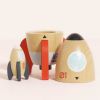 Fusées magnétiques en bois FSC Le Toy Van Ambiance 6