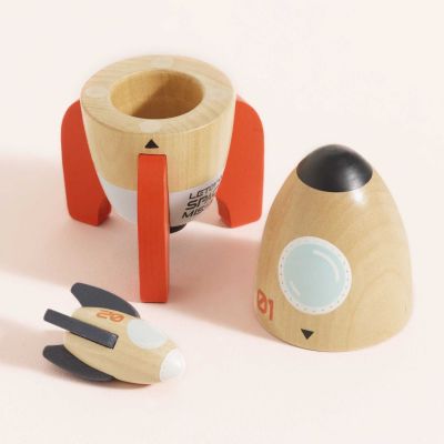 Fusées magnétiques en bois FSC