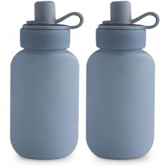 Lot de 2 gourdes alimentaires Tradewinds - Mushie