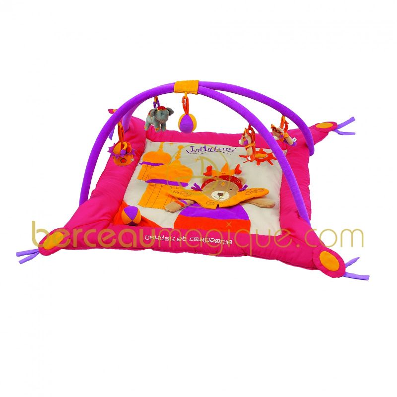 Tapis d'éveil Princesse (100 x 100 cm) Doudou et Compagnie