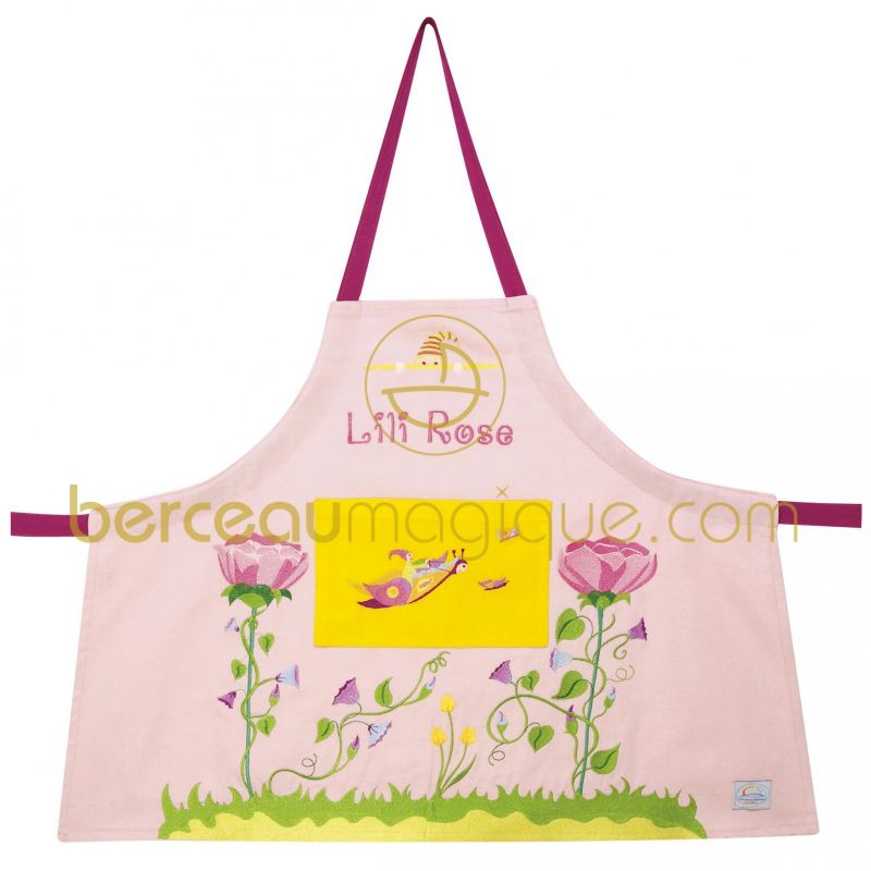 Tablier Roses personnalisable L'oiseau bateau