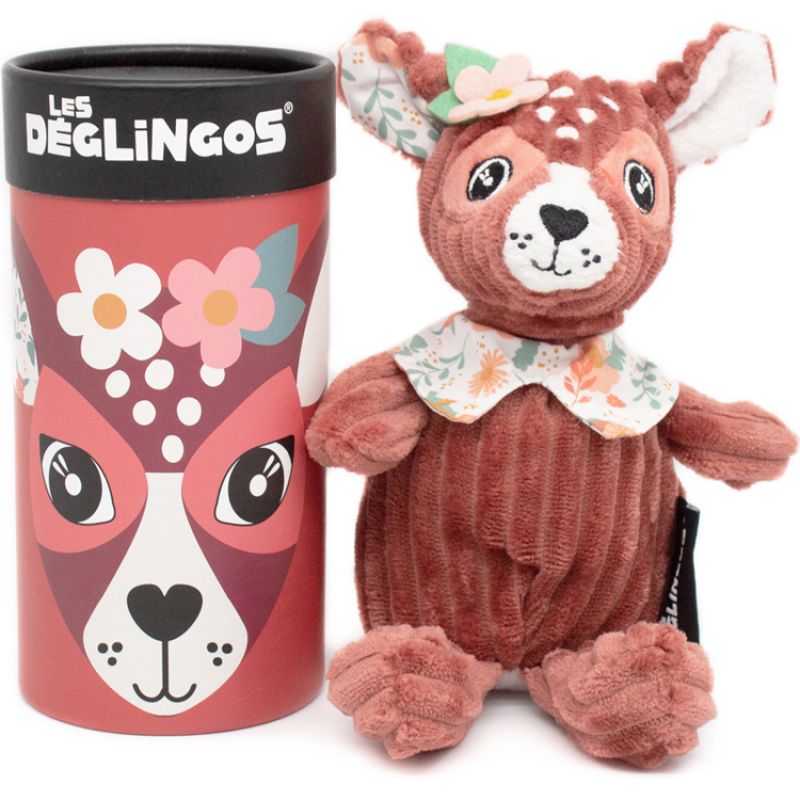 Peluche Simply Mélimélos la biche (22 cm) Les Déglingos